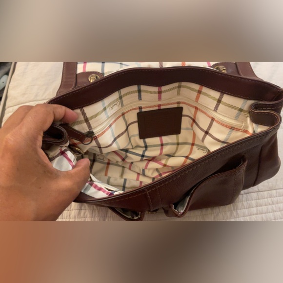 Vintage Leather Coach Bleecher Purse - Picture 4 of 12